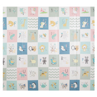 KiddyMoon Babymatte Zweiseitige Krabbelmatte Schaumstoffmatte Für Kinder Kindermatte Kindgerechte Muster Spielplatz Entwicklung Sicherer Und Bequemer Ideal Für Drinnen Und Draußen, Braun-Meer, 180x200x1,5cm