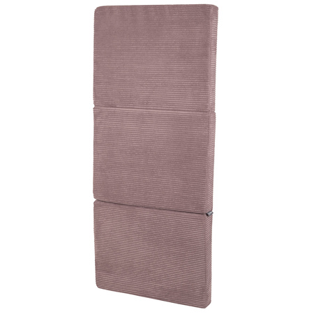 KiddyMoon Kinder Matratzen Aufklappen aus Schaumstoff Kindermatratze Kleinkindmatratze Kinderzimmer Faltmatratze, violett, 165x70x10 cm
