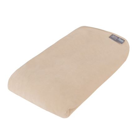 KiddyMoon Überzug fürs Bällebad für Babys Kinder, Sandbeige, 90x30cm