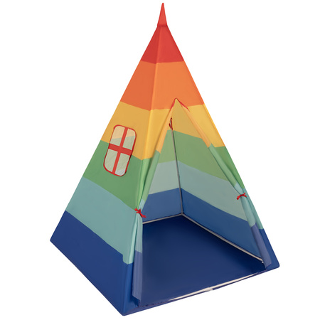 Tipi Spielzelt mit Bälle Indianerzelt für Kinder Kinderzimmer Zelt, mehrfarbig:türkis/weiß/perl/grün/mint, 100 Bälle