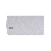 KiddyMoon Spielplatz Aus Schaumstoff Mit Samt Rund Bällebad Ballgruben Für Babys Spielbad Hindernisläufen, Hergestellt In Der EU, hellgrau, Nackenrolle