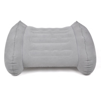 KiddyMoon Sensorischer Stuhl Rocker Für Kinder Sensorische Wippe Mit Pumpe, Grau, L