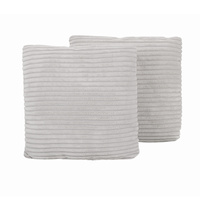 KiddyMoon Kinderkopfkissen 2er Set Kissen 30x30cm Weiches Kinderkissen Für Sofa Oder Kinderzimmer Mit Weicher Struktur, , 2er Pack