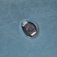 KiddyMoon Sensorischer Stuhl Rocker Für Kinder Sensorische Wippe Mit Pumpe, Blau, L