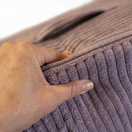 KiddyMoon Hüpfpolster für Kinder Hüpfmatratze Kindertrampolin für Zuhause Turnmatte Matratze zum Hüpfen Abnehmbarer Bezug Waschbar, Violett, Hüpfpolster