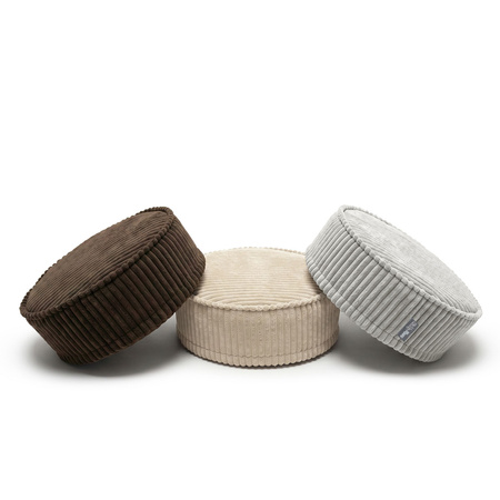 KiddyMoon 3-Teilige Schaumstoff Elements für Kinder Kinderzimmer-Accessoire, hellgrau/beige/braun, Sx3