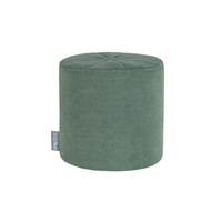 KiddyMoon Spielplatz Velvet Aus Schaumstoff Für Babys Hindernisläufen, Hergestellt In Der EU, waldgrün, Puff