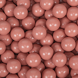 KiddyMoon Kinder Bälle für Bällebad Baby Einfarbige Plastikbälle ∅7cm Made in EU, lachsfarben, 700 Bälle/7cm