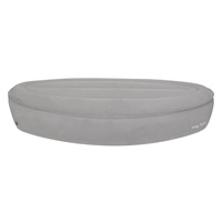 KiddyMoon Peapod Sensorischer Stuhl für Kinder Aufblasbarer Entlastungstherapie, grau, XL