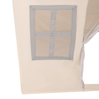 KiddyMoon Kinderzelt Spielhaus Faltbares Für Kinder Spielzelt Strapazierfähiges Material Kinderspielzelt Fördert Kreativität Ideal Für Drinnen Und Draußen Leicht Zu Reinigen, weiß-grau:pastellbeige/grüngrau/pastellgelb/weiß, 200 Bälle