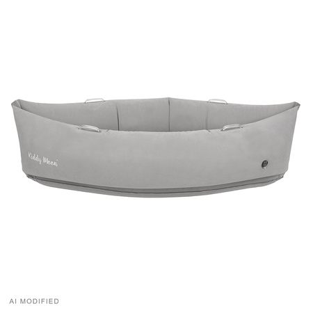 KiddyMoon Peapod Sensorischer Stuhl für Kinder Aufblasbarer Entlastungstherapie, grau, L