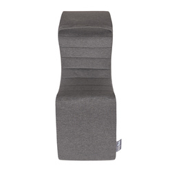 KiddyMoon Schaumstoff Wippe Baby Hüpfer für Kinder, dunkelgrau, M