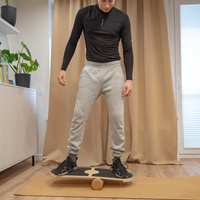 Kork Yogamatte Mit Rutschfeste Oberfläche Natürliche Langlebig Korkstruktur Vielseitig Nutzbar Und Perfekt Für Pilates Fitness Oder Balanceübungen, Natürlich, Einheitsgröße