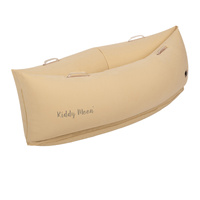 KiddyMoon Peapod Sensorischer Stuhl für Kinder Aufblasbarer Entlastungstherapie, beige, M