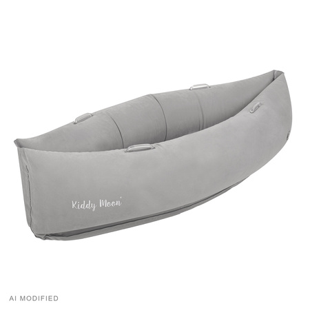 KiddyMoon Peapod Sensorischer Stuhl für Kinder Aufblasbarer Entlastungstherapie, grau, L