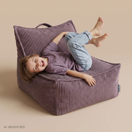 KiddyMoon KM-FTP-NEST Möbel Sessel, Violett