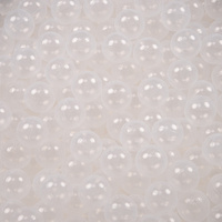 KiddyMoon Kinder Bälle für Bällebad Baby Plastikbälle Spielbälle ∅6cm Made in EU, transparent, 300 Bälle/6cm