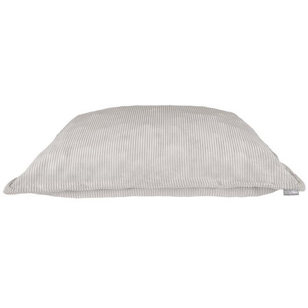 KiddyMoon Sitzsack Kinder Sensorik Kissen mit 700 Bunten Bällen Für Babys, hellgrau, 100x140cm/700 Bälle
