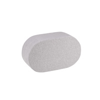 KiddyMoon Schaumstoff Kindersitz Montessori-Spielzeug Schaum spielzeug Weiche Kindermöbel und viel Spaß für Kinder Babys Sessel, Hergestellt in der EU, Hellgrau, Tisch