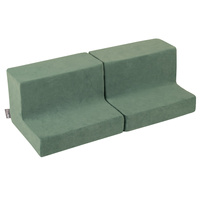 KiddyMoon Spielplatz aus Schaumstoff Stüfchen/Stüfchen, waldgrün, Multi-Größe