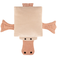 Kiddymoon Kuschelkissen Dekkokissen Velours Samt Tiere Kinderzimmer Kinderzubehör, , UNI