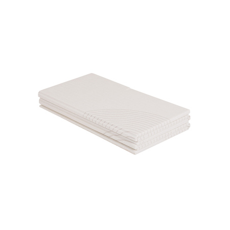 KiddyMoon Babymatte Zweiseitige Krabbelmatte Schaumstoffmatte Für Kinder Kindermatte Kindgerechte Muster Spielplatz Entwicklung Sicherer Und Bequemer Ideal Für Drinnen Und Draußen, Beige-Streifen, 150x200x1cm