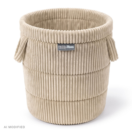 KiddyMoon KM-BIN Spielzeuge Körbe, Beige