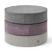 KiddyMoon 3-Teilige Schaumstoff Elements für Kinder Kinderzimmer-Accessoire, dunkelgrau/violett/hellgrau, Mx3