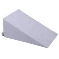 KiddyMoon Spielplatz Aus Schaumstoff Für Kinder mit Bälle Waschbare Bezug, dunkelgrau: pastellblau/pastellgelb/weiß/minze/puderrosa, Bällebad (200 Bälle) + Zwickel