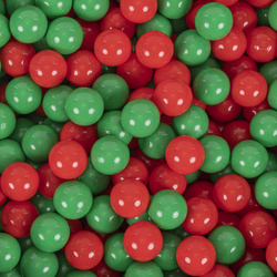 KiddyMoon Bällebad Bällepool mit bunten Bällen ∅ 7Cm  für Babys Kinder Rund, Apfel:grün/rot, 90x30cm/300 Bälle