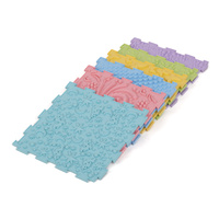 KiddyMoon Sensorik-Puzzlematte für Kinder Therapiematte, Mehrfarbig, 6 Stücke