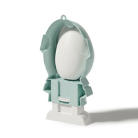 KiddyMoon Kinder-Töpfchen Höhenverstellbar Urinal für Kind Astronaut Design, Blau, UNI