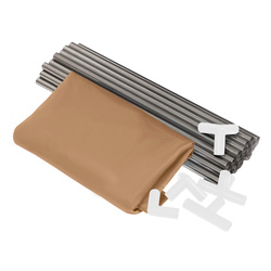 Laufstall mit Korb und Bällen Laufgitter für Kinder, beige, Keine Bälle