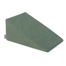 KiddyMoon Spielplatz Velvet Aus Schaumstoff Mit Samt Rund Bällebad Ballgruben Für Babys Spielbad Hindernisläufen, Hergestellt In Der EU, waldgrün: dunkeltürkis/pastellbeige/grüngrau/lachsfarben, Bällebad (200 Bälle) + Version 3