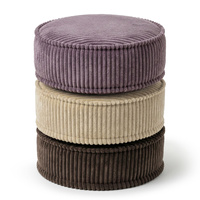 KiddyMoon 3-Teilige Schaumstoff Elements für Kinder Kinderzimmer-Accessoire, beige/braun/violett, Sx3
