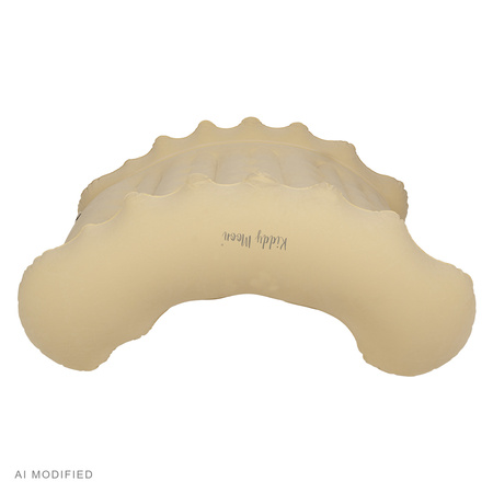 KiddyMoon Aufblasbarer Schaukel-Balancer PVC sensorisches Spielzeug, Beige, L