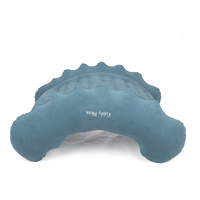 KiddyMoon Sensorischer Stuhl Rocker Für Kinder Sensorische Wippe Mit Pumpe, Blau, L