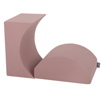 KiddyMoon Spielplatz aus Schaumstoff 2-teiliges Set Hindernisläufen, erikafarben, Multi-Größe