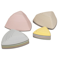 KiddyMoon Balanciersteine für Kinder Flusssteine Babys Hügelkuppen zur Förderung von Balance Balancieren Motorik und Koordination Trittsteine für Kleinkinder Fördert Rutschfester, bunt, 11 Stücke