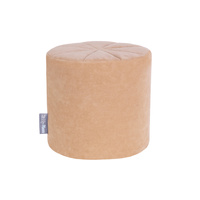 KiddyMoon Spielplatz Velvet Aus Schaumstoff Für Babys Hindernisläufen, Hergestellt In Der EU, wüstenrosa, Puff