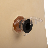 KiddyMoon Peapod Sensorischer Stuhl für Kinder Aufblasbarer Entlastungstherapie, beige, M