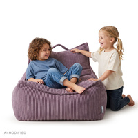 KiddyMoon KM-FTP-NEST Möbel Sessel, Violett
