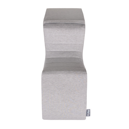 KiddyMoon Schaumstoff Wippe Baby Hüpfer für Kinder, hellgrau, M