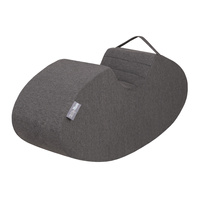 KiddyMoon Schaumstoff Wippe Baby Hüpfer für Kinder, dunkelgrau, M