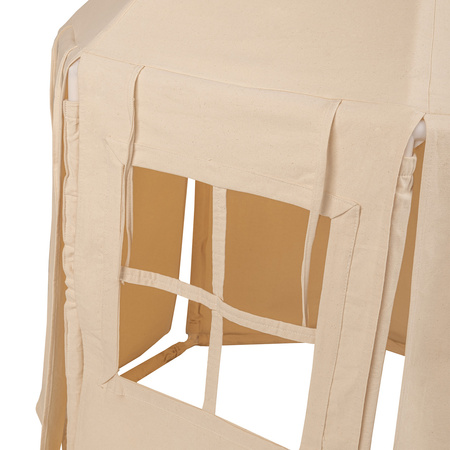 KiddyMoon Spielzelt Kinderzelt Faltbare Für Kinder Pavillon Förmiges Kinderhaus Leicht Zu Montieren Zum Spielen Und Entspannen Geeignet Für Drinnen Und Draußen, Naturfarbe:pastellbeige/pastellgelb/weiß/minze/puderrosa, 400 Bälle