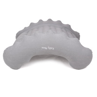 KiddyMoon Sensorischer Stuhl Rocker Für Kinder Sensorische Wippe Mit Pumpe, Grau, L