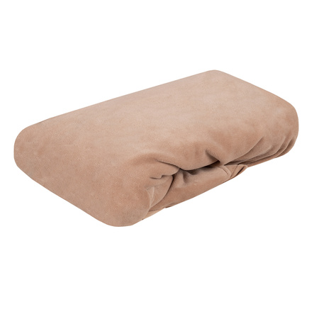 KiddyMoon Überzug fürs Bällebad für Babys Kinder, wüstenrosa, 90x30cm