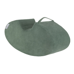 KiddyMoon Schaumstoff Wippe Baby Hüpfer für Kinder, waldgrün, 78x35x25cm
