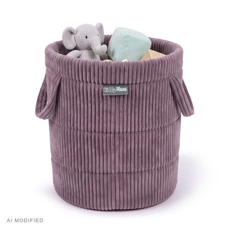 KiddyMoon KM-BIN Spielzeuge Körbe, Violett
