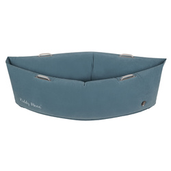 KiddyMoon Peapod Sensorischer Stuhl für Kinder Aufblasbarer Entlastungstherapie, blau, L
